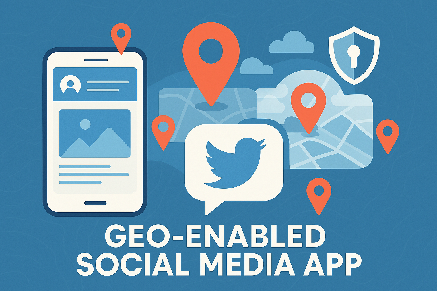 Geo-Enabled Social Media App
