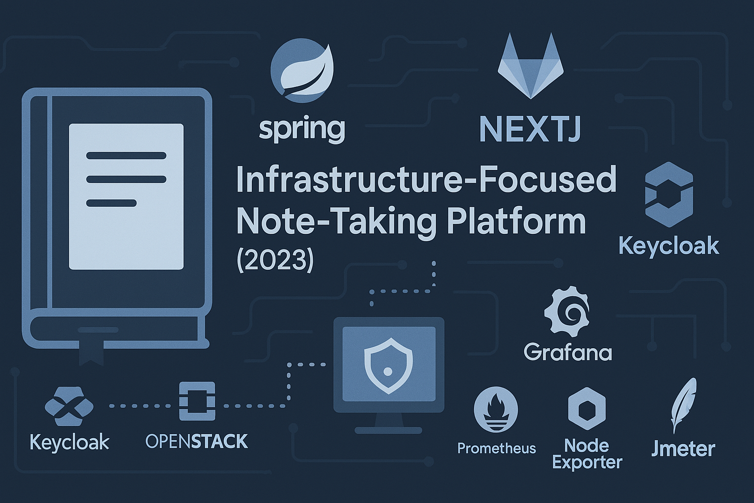 Infrastructure Focused Note-Taking Platform